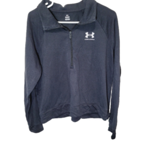 Under Armour 1/4 zip polo pull on sweater